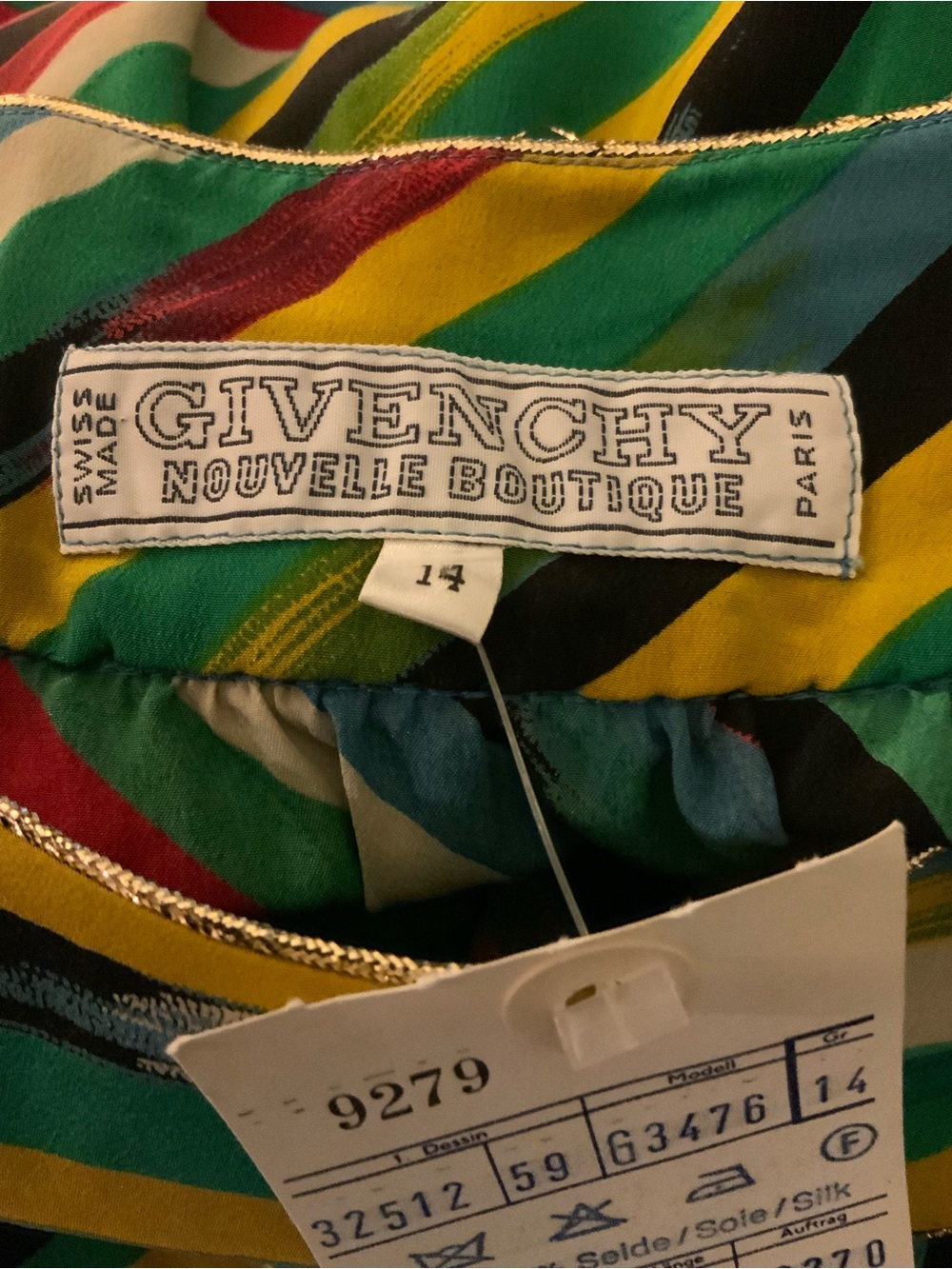 Givenchy Multicolor Striped Dress - Picture 8 of 11